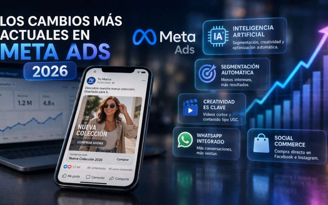 Los cambios más importantes en Meta Ads en 2026 (y cómo aprovecharlos)