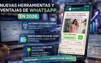 WhatsApp en 2026: Nuevas herramientas, ventajas y cómo aprovecharlo para vender más