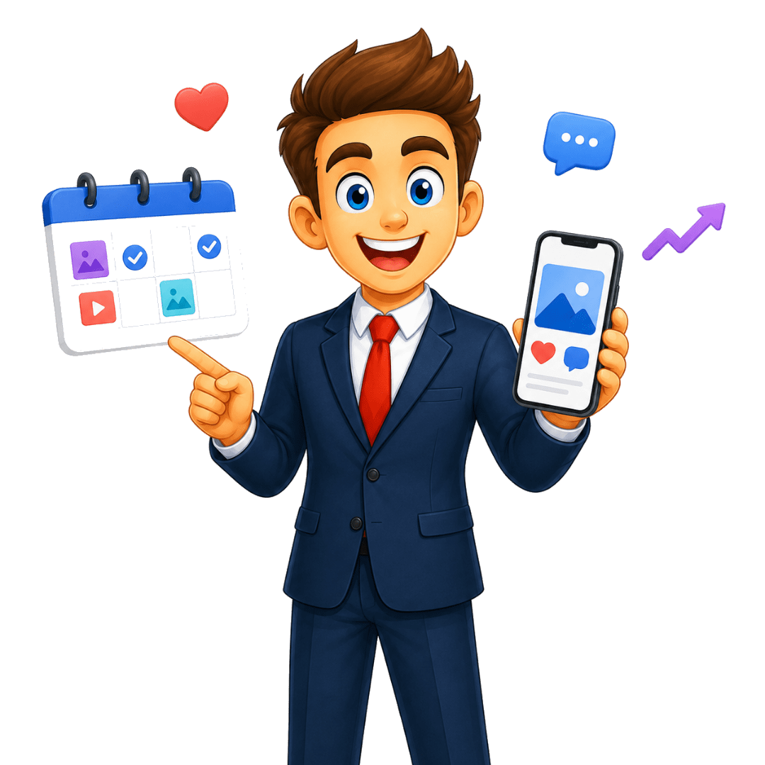 Especialista en administración de redes sociales en Cancún con calendario de contenido y publicaciones digitales.